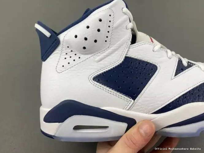 Official Maikesneakers CT8529-164 Jordan 6 Air Olympic 0613